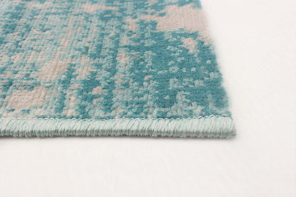 Tapis Janaki Sarcelle 2'8 x 4'11|Carpette Janaki bleu sarcelle 2 pi 8 po x 4 pi 11 po|D86FZZQC