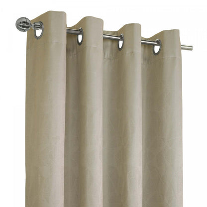 Thermaplus Ethan Linen Blackout Grommet Curtain Panel - 52 x 84|Panneau de rideau coupe-lumière à œillets Ethan apparence lin de Thermaplus - 52 x 84