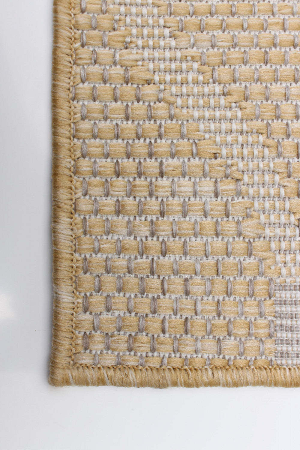 Tapis Neisha Abstract doré 6'7 x 9'6 | D86FHKZD