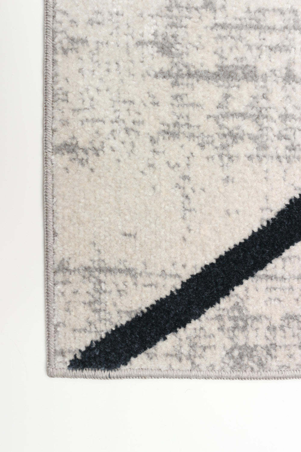 Tapis Damali ivoire/bleu lavable en machine - 3'0 x 5'0|Carpette Damali ivoire et bleue lavable à la machine - 3 pi 0 po x 5 pi 0 po|D86FFQBJ