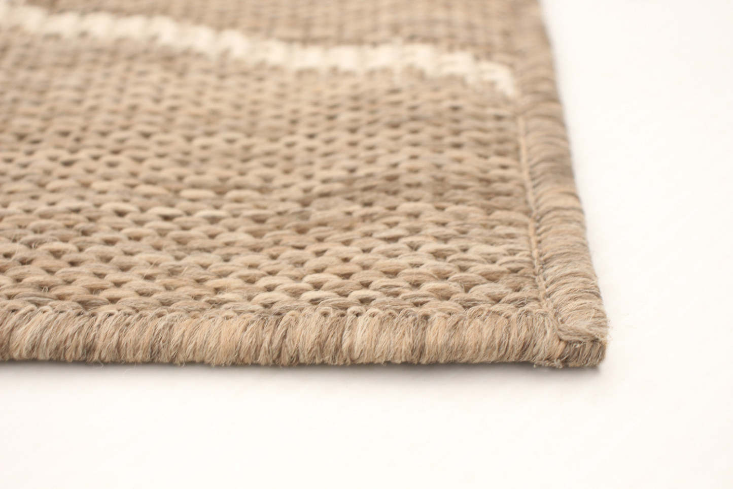 Tapis Sadie Abstract Taupe-Champagne - 2,39 m x 3,10 m | D2AWI30A