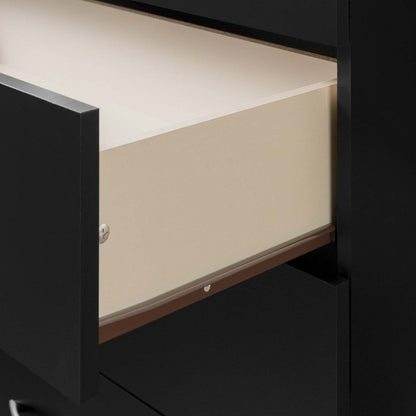 Commode Step One à 6 tiroirs - Chêne gris | Commode Step One à 6 tiroirs - Chêne gris