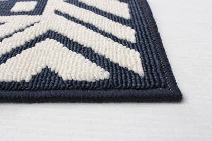 Gaia Blue 6'7 x 9'6 Area Rug|Carpette Gaia bleue 6 pi 7 po x 9 pi 6 po|D86FWRT9