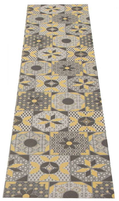 Tapis Bellezza Gris 2'2 x 8'0|Carpette Bellezza grise 2 pi 2 po x 8 pi 0 po|D217LZC3