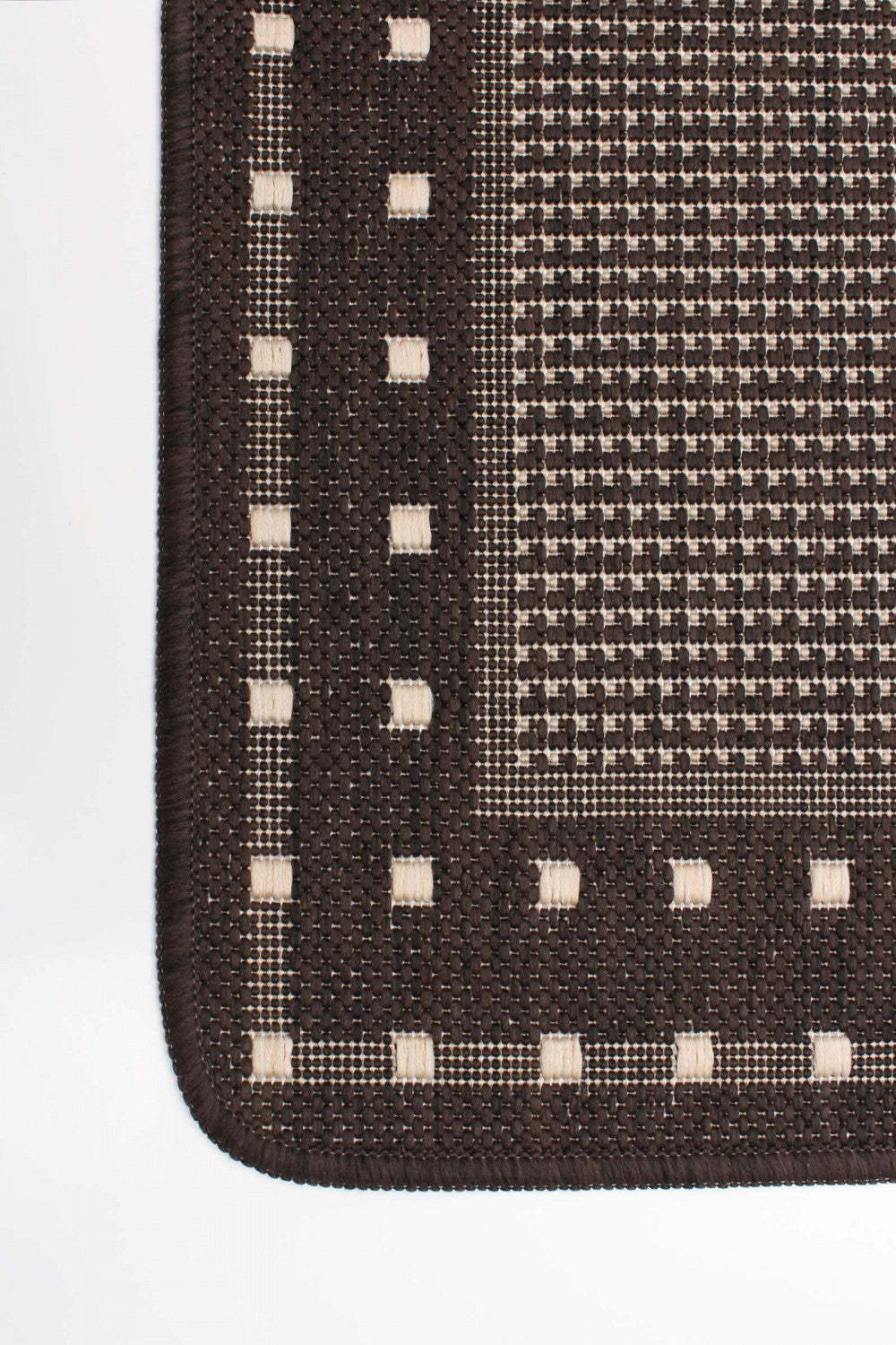 Carpette Clementine chocolat - 2 pi 2 po x 6 pi 7 po