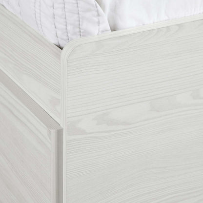 Lit simple Hazen Mates - Pin blanc | D83G7H1A