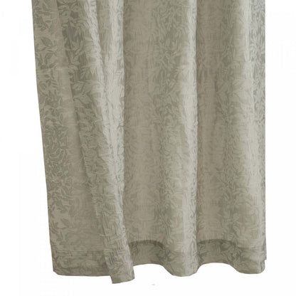 Habitat Martina Silver Light Filtering Grommet Curtain Panel - 52 x 84|Panneau de rideau filtrant la lumière à œillets Martina argenté d'Habitat - 52 x 84