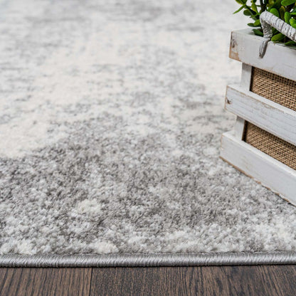 Tapis Roma Ice Grey 5x8 | Carpette Roma Ice grise 5 x 8 | D80GKXJN