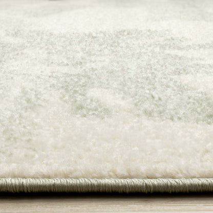 Tapis Ellis Floral Vert Crème - 7'10 x 10'6|Carpette Ellis verte et crème à motif floral - 7 pi 10 po x 10 pi 6 po