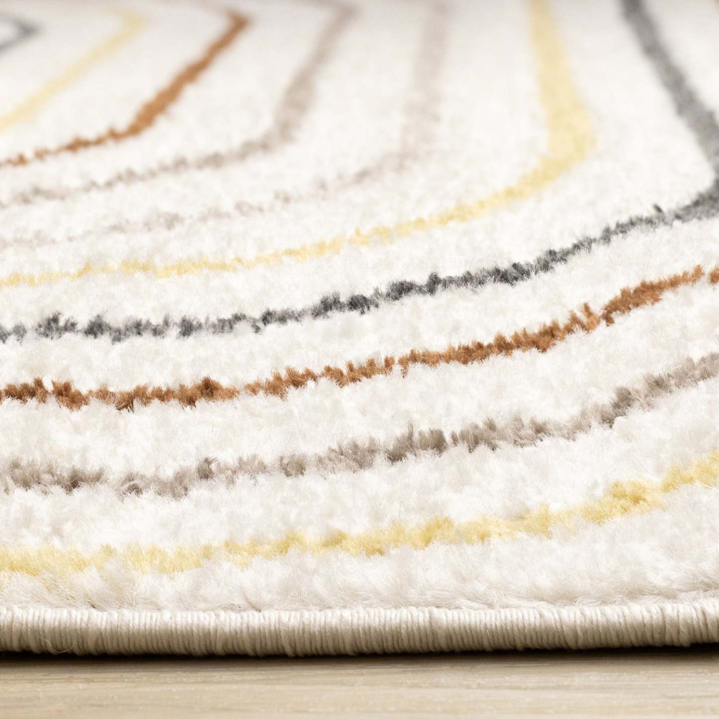 Tapis Marley multicolore double arc-en-ciel - 5'3 x 7'7|Tapis Marley multicolore à 2 arcs-en-ciel - 5 pi 3 po x 7 pi 7 po