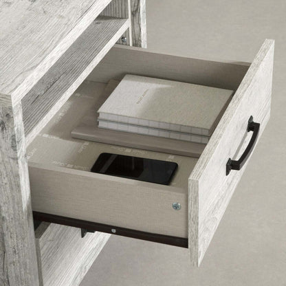 Table de nuit à 2 tiroirs Gravity - Pin bord de mer | Table Gravity De Chevet 2 Tiroirs - Pin Bord De Mer