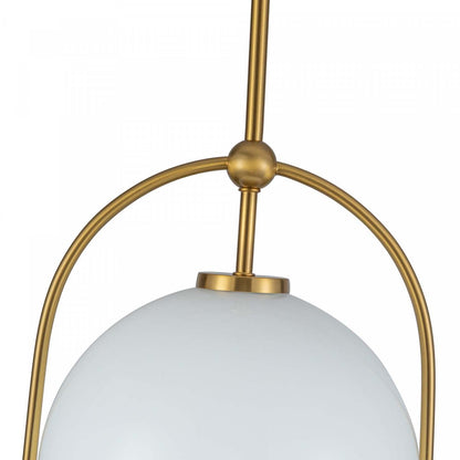 Suspension Dahlia à 1 lumière 11,5, lampe en laiton brossé | Suspension A 1 lampe Dahlia De 11,5 po, Laiton Brosse