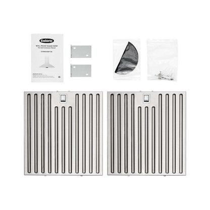 Hotte de cuisinière murale convertible Caloric 30 - CVWSV30F-SS|Hotte de cuisinière murale convertible Caloric de 30 po - CVWSV30F-SS