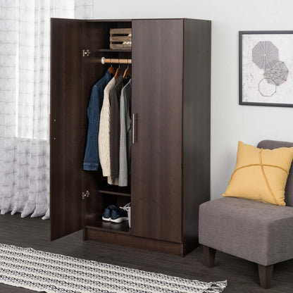 Armoire-penderie Elite 32 - Espresso|Armoire-penderie Elite de 32 po - expresso