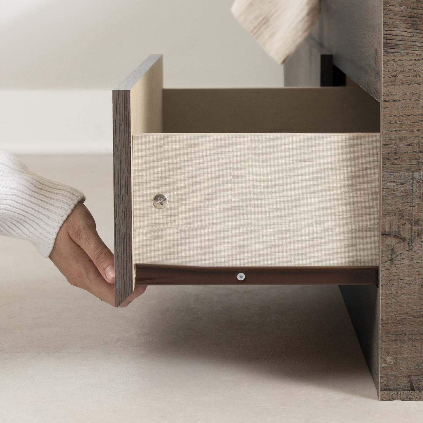 Lit simple Hazen Mates - Chêne d'automne | D83GRSY5