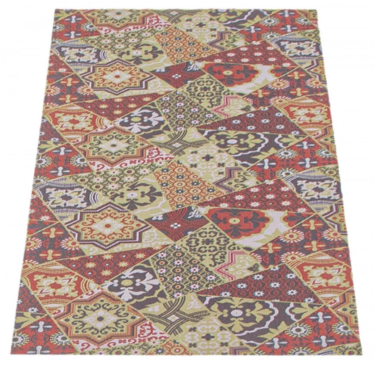 Bellezza Rouge 2'2 x 4'0 Tapis d'aire - S de 2|Carpette Bellezza rouge 2 pi 2 po x 4 pi 0 po - Ensemble de 2|D23R6U89