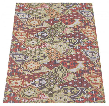 Bellezza Rouge 2'2 x 4'0 Tapis d'aire - S de 2|Carpette Bellezza rouge 2 pi 2 po x 4 pi 0 po - Ensemble de 2|D23R6U89
