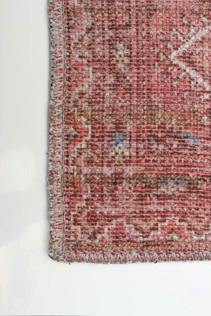 Tapis Rosemonde rouge 5 pi 3 po x 8 pi 0 po