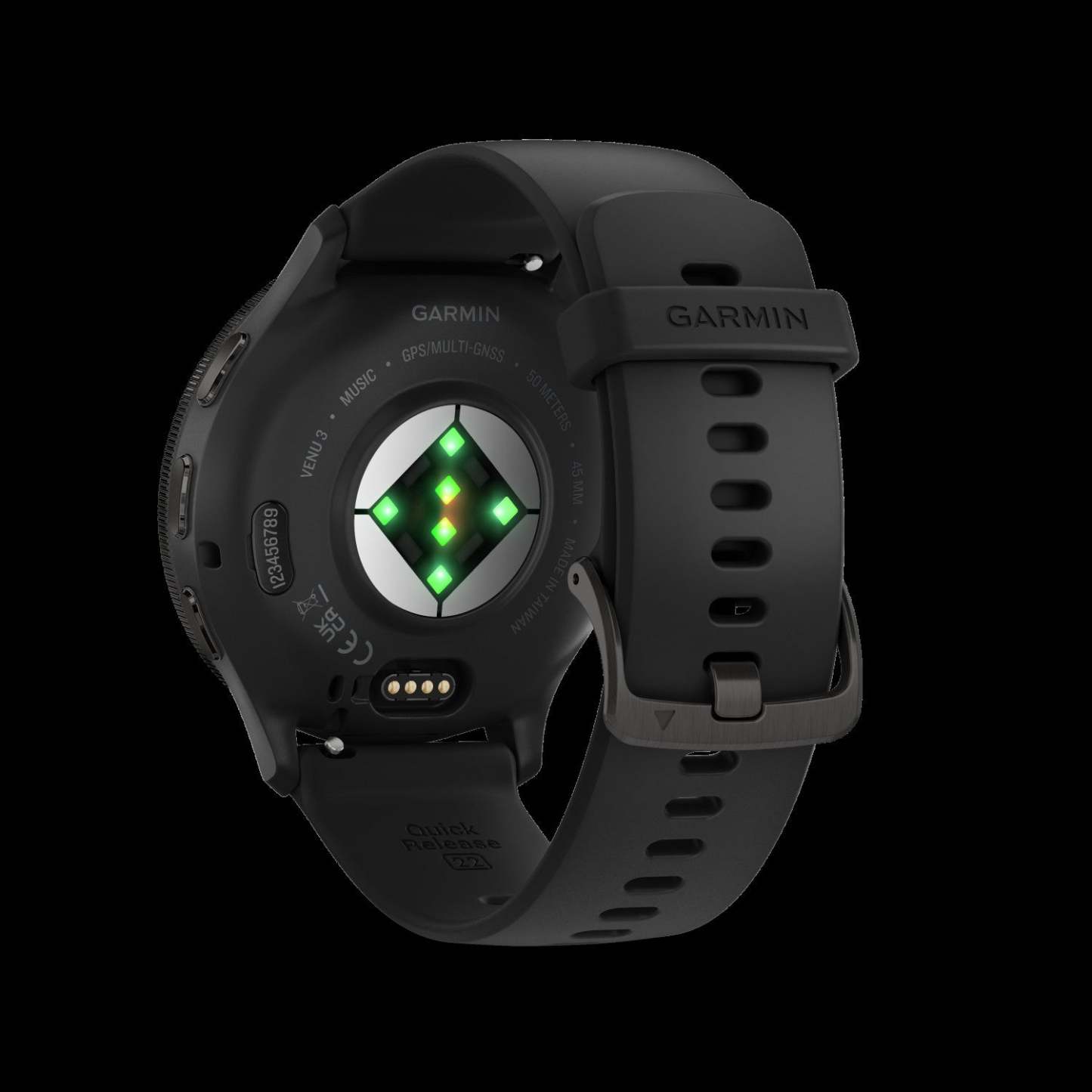 Garmin Venu® 3 Montre Intelligente Gps - Suivi De Santé Avec 14 Jours D'autonomie, 45mm - Boîtier Noir