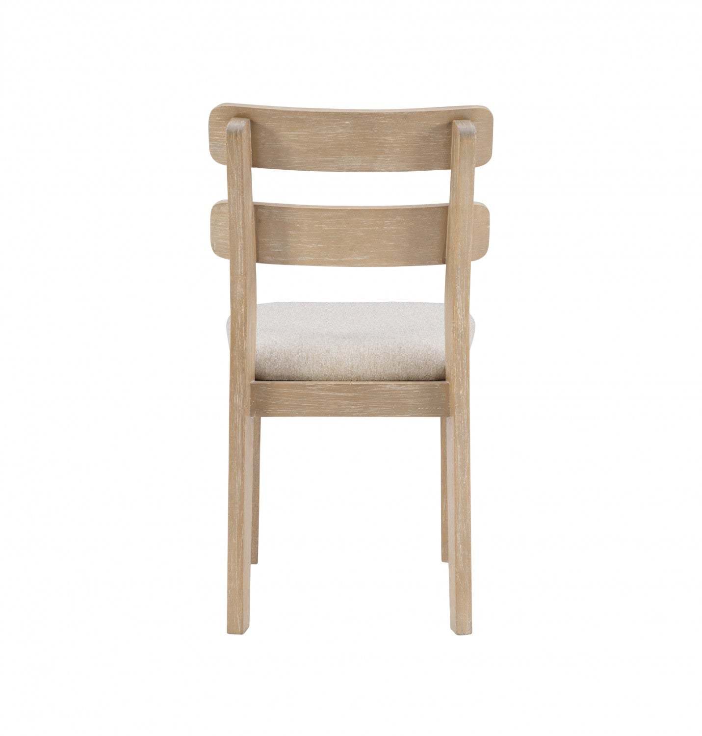 Drury Fabric Natural Dining Chair - Ensemble de 2|Chaise de salle à manger Drury en tissu naturel - ensemble de 2