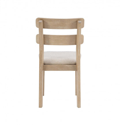 Drury Fabric Natural Dining Chair - Ensemble de 2|Chaise de salle à manger Drury en tissu naturel - ensemble de 2