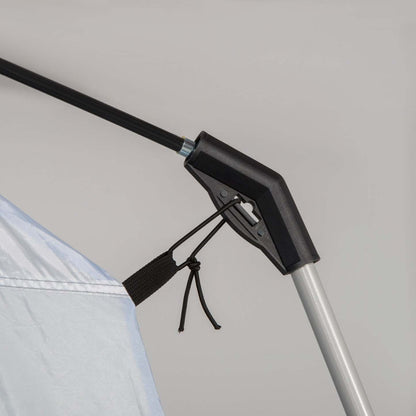 Outsunny Tente de Camping Tente Familiale 4-8 Personnes Avec 2 Chambres et Fenêtres en Maille