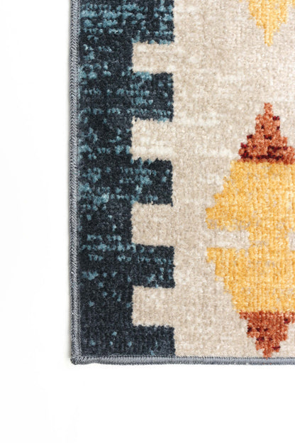 Tapis mosaïque taupe/cuivre lavable en machine - 3'0 x 5'0|Carpette Mosaic taupe et cuivre lavable à la machine - 3 pi 0 po x 5 pi 0 po|D86F8LRR