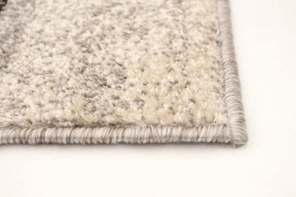 Tapis d'aire Aya gris-bleu - 3 pi 11 po x 5 pi 7 po|Carpette Aya gris-bleu - 3 pi 11 po x 5 pi 7 po| D29ZEN1N