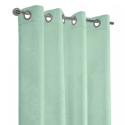 Habitat Boucle Surf Spray Sheer Grommet Curtain Panel - 52 x 63|Panneau de rideau transparent à œillets Boucle de couleur gouttelettes de ressac d'Habitat - 52 x 63
