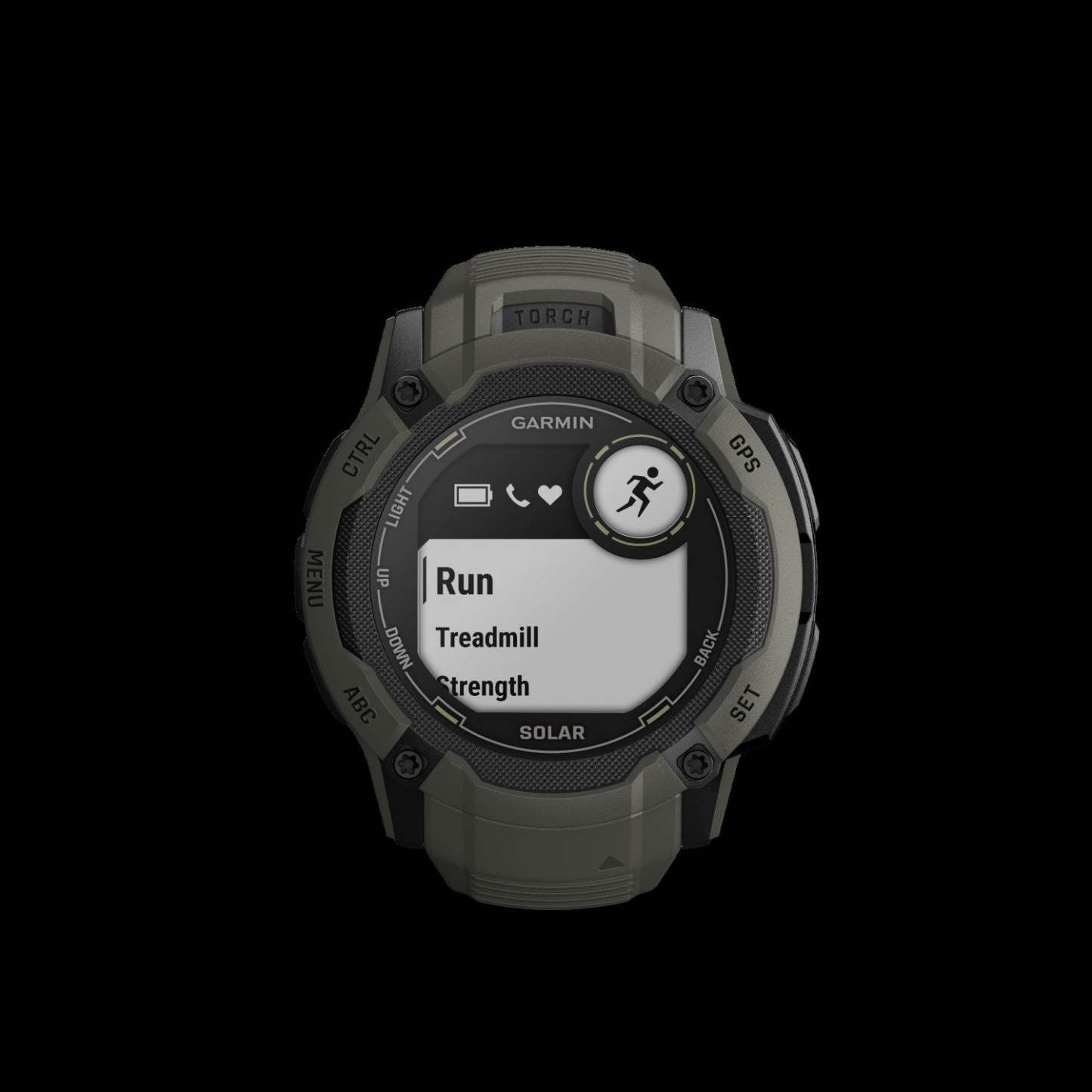 Garmin Instinct® 2x Solar Gps Montre Connectée - Suivi De La Santé Et De La Condition Physique Avec Multi-bande Gnss - Moss