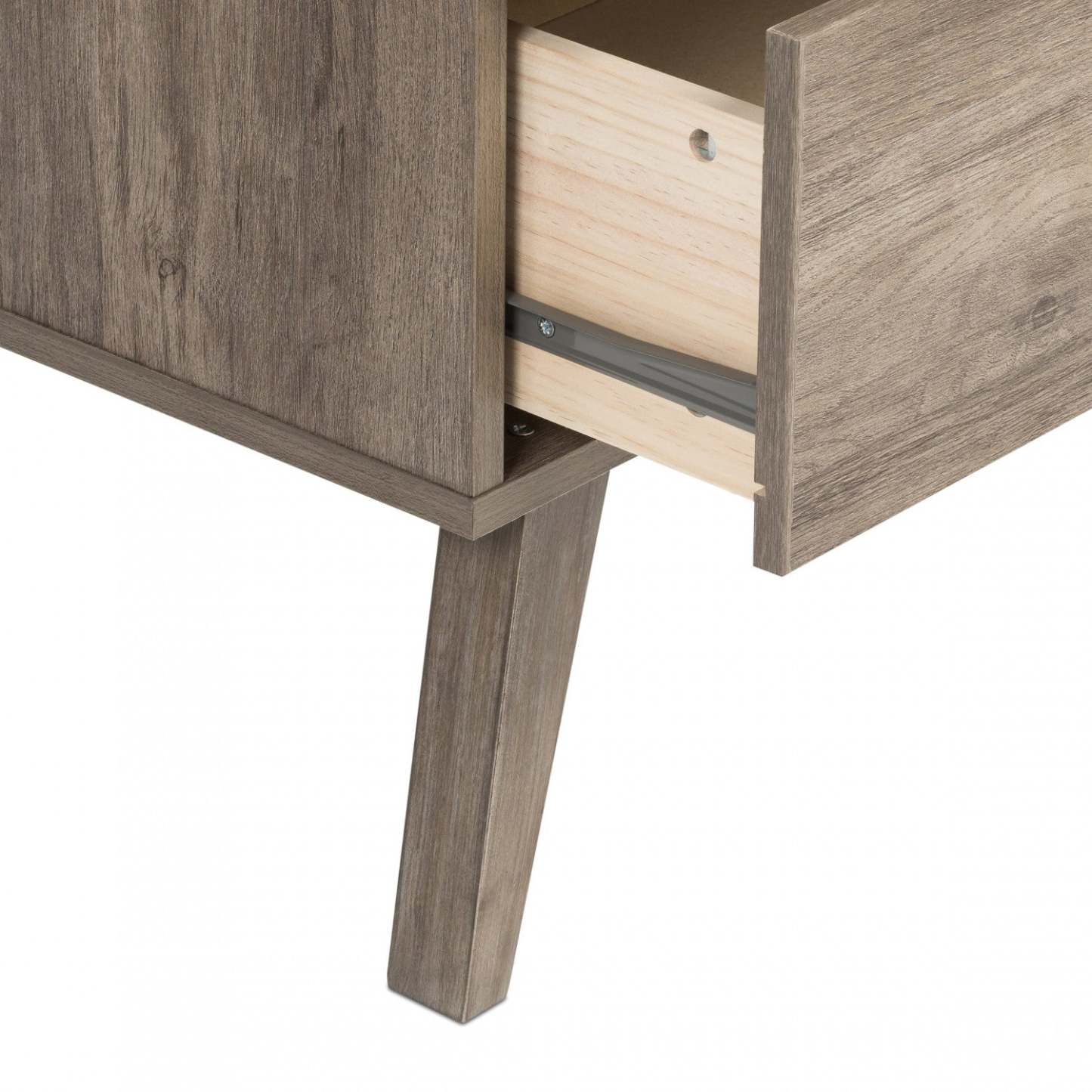 Milo 2-Drawer Nightstand - Drifted Grey|Table de nuit Milo à 2 tiroirs - gris délavé