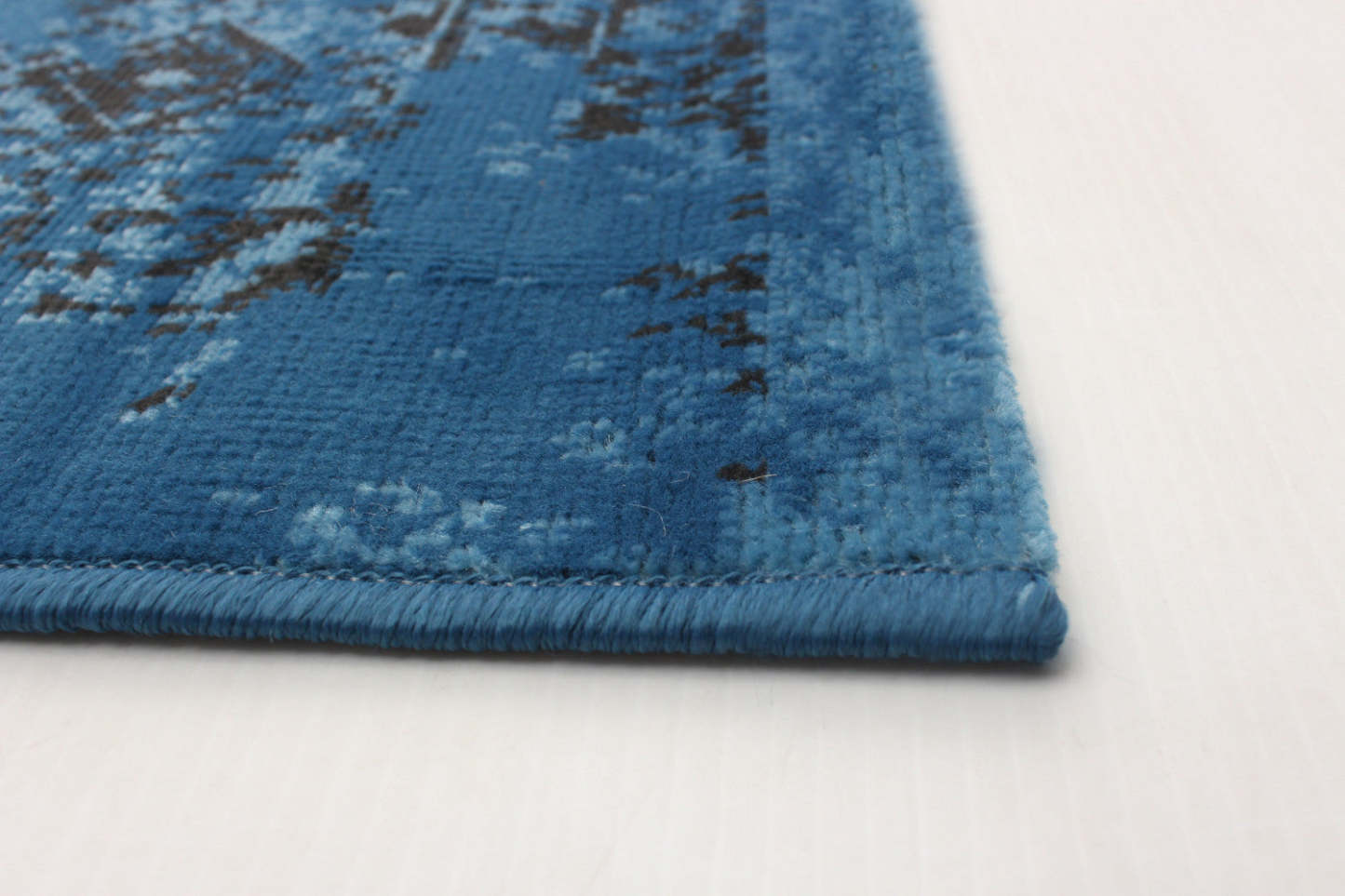 Tapis Jedda Bleu 5'3 x 7'7|Carpette Jedda bleue 5 pi 3 po x 7 pi 7 po|D86FX8AE