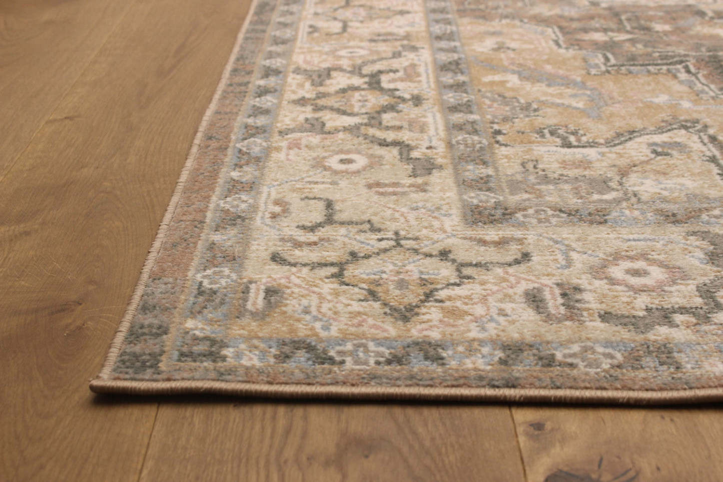 Tapis Ashby beige clair - 152 x 244 cm | Carpette Ashby brun clair - 152 x 244 cm