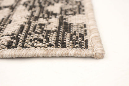 Tapis Sadie Safari Argent-Noir - 7'10 x 10'2|Carpette Sadie Safari argent-noir - 7 pi 10 pox 10 pi 2 po| D28W8TQZ