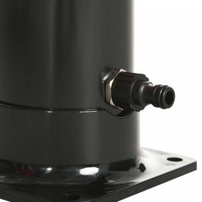 Outsunny Douche Solaire Chauffée de 7,3 pieds et 5,3 gallons avec Affichage de Température de Douche Pied