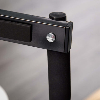 Soozier Barre de Traction pour Porte, Barre à Menton Multifonctionnelle, Équipement d'Exercice pour Porte pour Salle de Sport à Domicile | Homcom Barre de Traction pour Porte, Barre à Menton Portable, Barre de Trempage Multifonctionnelle P