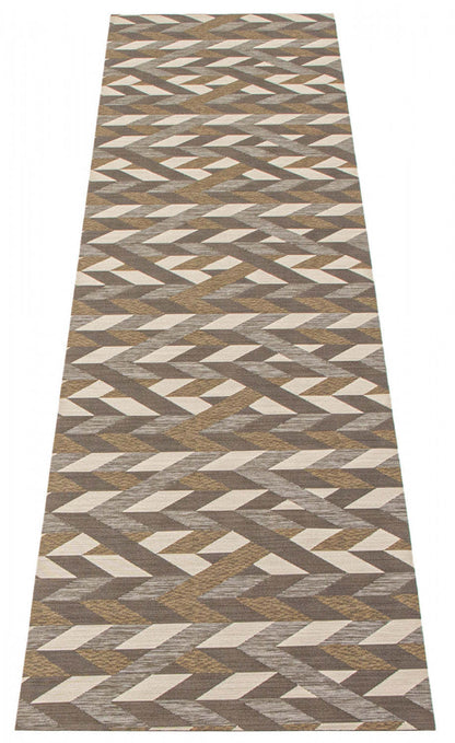 Bellezza Brun Foncé 2'2 x 10'0 Tapis d'Area|Carpette Bellezza brun foncé 2 pi 2 po x 10 pi 0 po|D23HELWH