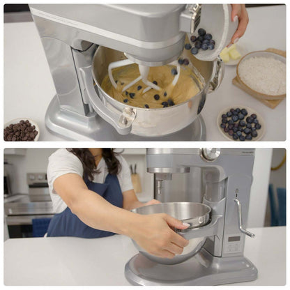 Kenmore Elite 600 W Bowl Lift Metallic Chrome Mixer - KKESM600M|Batteur sur socle Kenmore Elite de 600 W avec fonction lève-bol, chrome métallique - KKESM600M