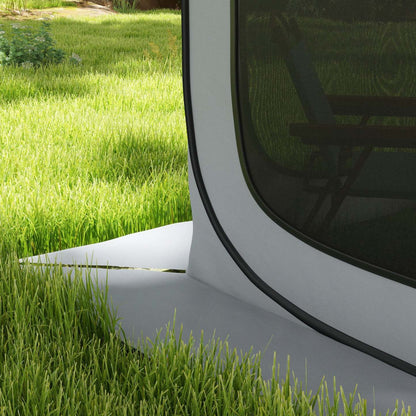 Outsunny Tente Écran Pop Up, Abri de Camping Portable Upf50+ Avec Sac de Transport