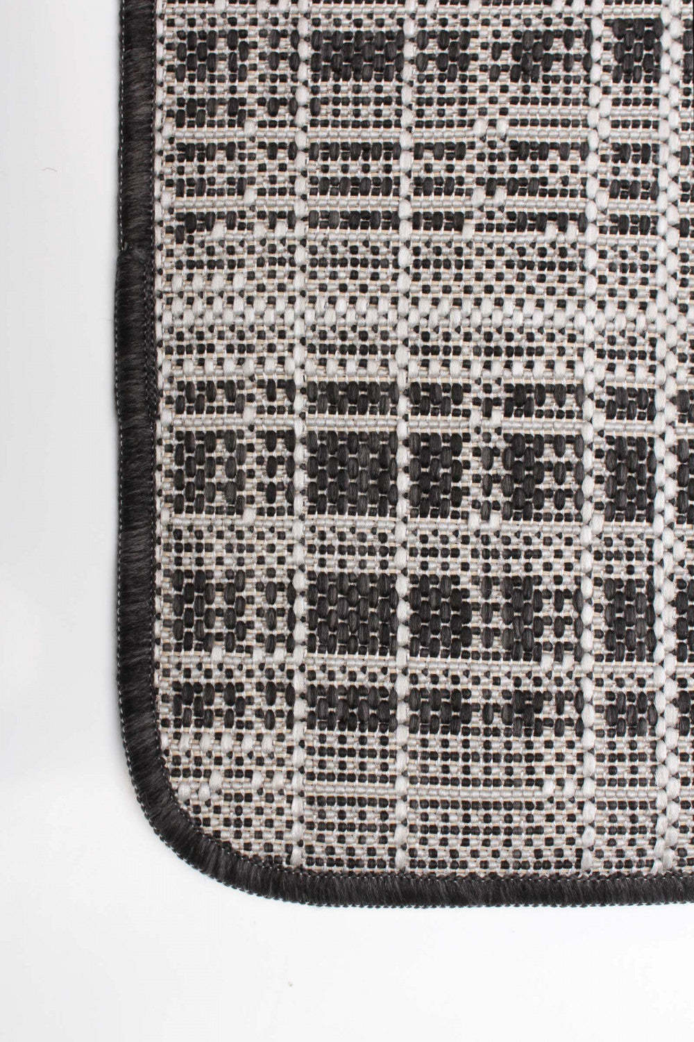 Tapis Panthea noir - 99 x 140 cm | Carpette Panthea noire - 99 x 140 cm