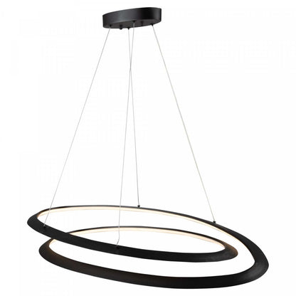 Ara 45 W LED Black Pendant | Luminaire suspendu Ara noir à DEL de 45 W | D06HPPDA