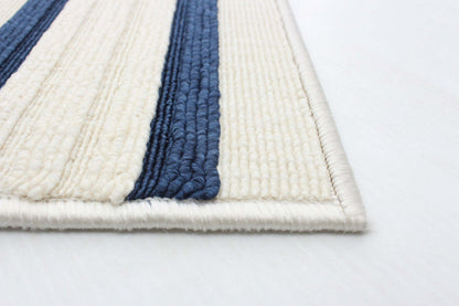Talya Blue-Ivory 3'11 x 5'7 Area Rug|Carpette Talya bleue ivoire 3 pi 11 po x 5 pi 7 po|D86FSWPG