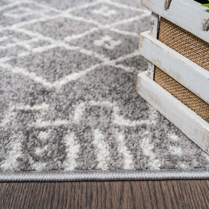 Roma Looms Gris 5x8 Tapis d'Area | Carpette Roma Looms grise 5 x 8 | D80GCV8S