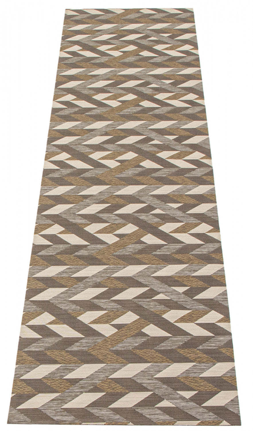 Tapis Bellezza brun foncé 2'2 x 12'0|Carpette Bellezza brun foncé 2 pi 2 po x 12 pi 0 po|D226DNNO