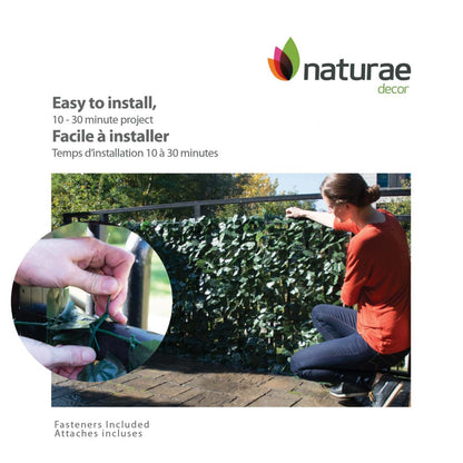 Écran d’intimité 60 po x 96 po avec lierre artificiel | Artificial Ivy 60x 96 Privacy Screen | D10H3ED7