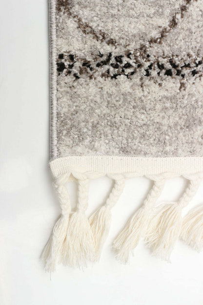 Tapis d'aire Vera Aztec ivoire/gris - 5'2 x 7'5| Carpette Vera Aztèque ivoiregrise - 5 pi 2 po x 7 pi 5 po|D86FZV5Z