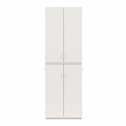 Ameriwood Home 72 4-Door Storage Cabinet - Blanc|Armoire de rangement Ameriwood Home de 72 po à 4 portes - blanche