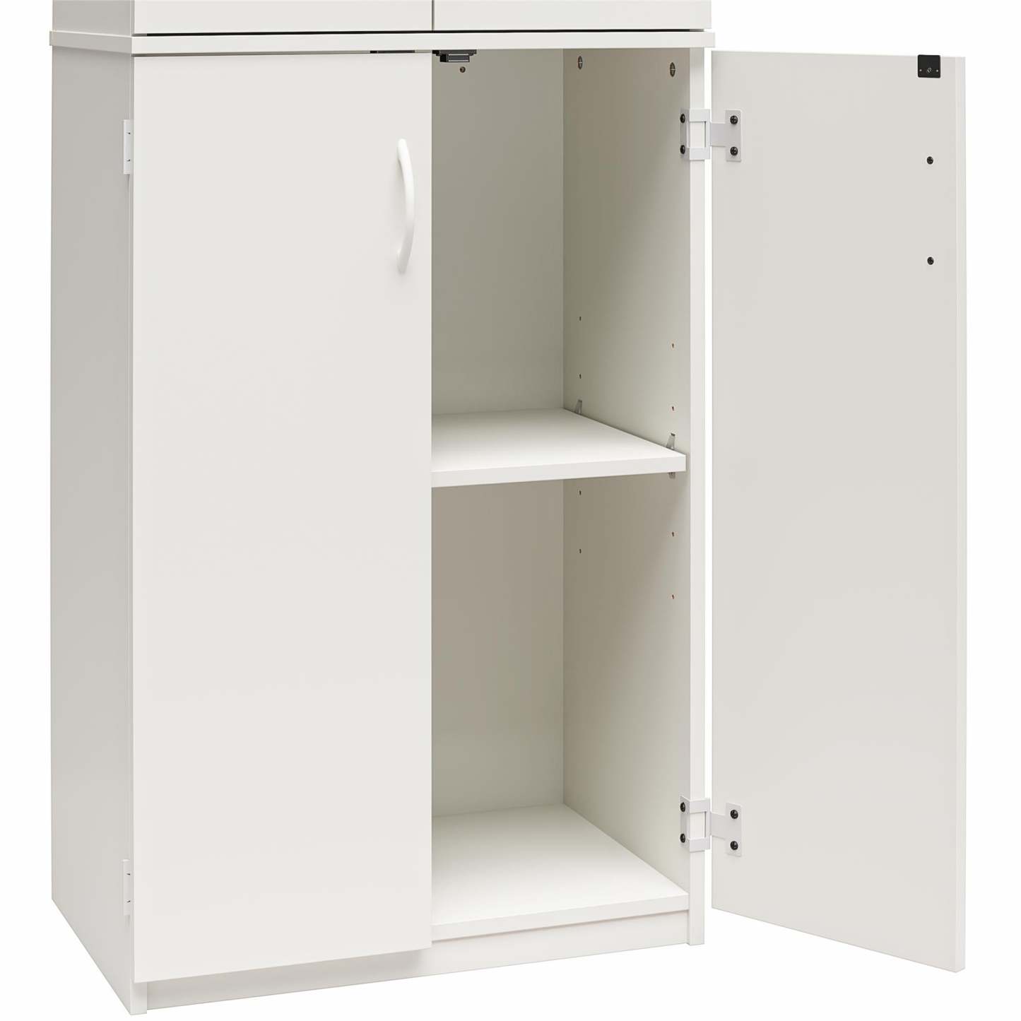 Ameriwood Home 72 4-Door Storage Cabinet - Blanc|Armoire de rangement Ameriwood Home de 72 po à 4 portes - blanche