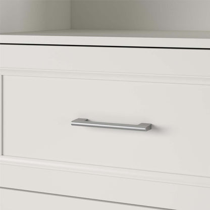 Ameriwood Home Nevaeh Ridge 4-Drawer Closet Storage - White|Rangement de garde-robe Nevaeh Ridge Ameriwood Home à 4 tiroirs - blanc