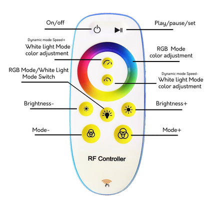 Lampadaire d'angle minimaliste LED en métal RGB 55
